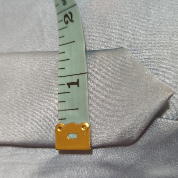 Bruno Piattelli Men's Baby Blue 100% Silk Tie Made in Korea - Picture 5 of 5